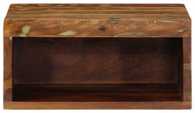 tömör újrahasznosított falra szerelhető TV-szekrény 40x30x19 cm