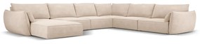 Bézs sarokkanapé (jobb oldali) Vanda – Mazzini Sofas