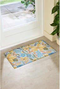PVC lábtörlő 40x70 cm Flowers – Artsy Doormats