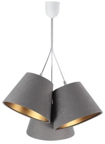 Csillár zsinóron AMBROSIA 3xE27/60W/230V