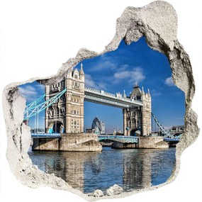 3d fali matrica lyuk a falban Tower híd londonban nd-p-88558446