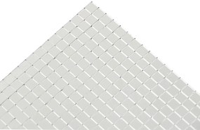 Tükör Mozaik Csempe Geometrikus 12 pcs Ezüst 30 x 30 cm Üveg