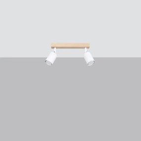 Sollux SL.1286 - Spotlámpa VERDO 2xGU10/10W/230V fehér