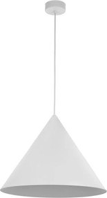 TK LIGHTING 10010 CONO Modern Függesztett Lámpa Fehér E27 IP20