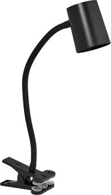 Osram - Csíptetős asztali lámpa DESK LINE 1xGU10/9W/230V fekete