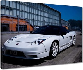 Vászonkép 40x30 Honda Nsx Fehér autó