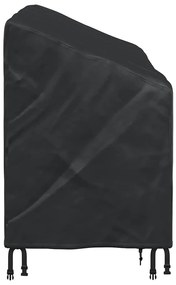 Kerti Pad Borító Fekete 165 x 70 x 65 / 94 cm 600D szövet