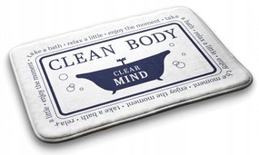 Puha fürdőszoba szőnyeg Fürdőkád 90x60 cm