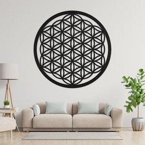 Fából készült fali mandala Életvirág | PERTON