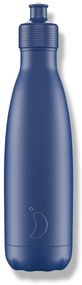 Chilly's Bottles termosz üveg - matt kék - sport 500ml, Eredeti kiadás