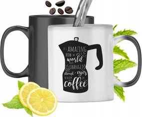 Mágikus Bögre Baristáknak Színváltós Nyomtatott Fényképpel