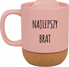 Rózsaszín Bögre Parafa Vicces Ajándék Legjobb Testvér