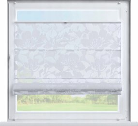 Kész pliszírozott roló római Szicília 130x170cm fehér