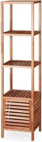 Polc Naturel Home 35.5x160x39.5 cm diófa mat HOMEREG5