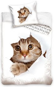 Cicás Curious ágyneműhuzat 140×200cm, 70×80 cm