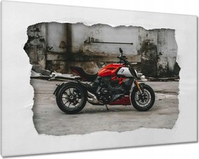 Vászonkép 90x60 Piros Ducati Motorkerékpár