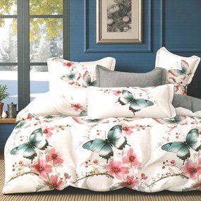 Pamut ágynemű Homa TELIAN BUTTERFLY 7 részes 140X200 cm