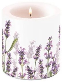 Lavender Shades White átvilágítós gyertya 8x7.5cm