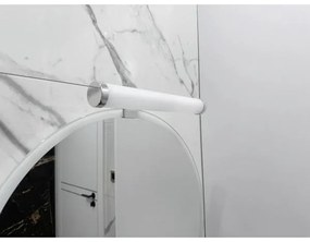 LED fürdőszobai tükörvilágítás, 8W/230V, 30 cm, IP44, fényes króm