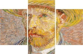 Kép - Vincent van Gogh, Self-Portrait with a Straw Hat (The Potato Peeler), reprodukciók (90x60 cm)