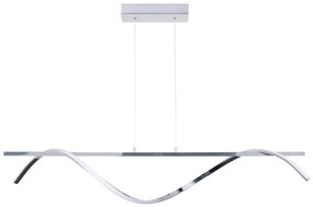 LED Csillár zsinóron RUMBA LED/23W/230V 4000K fényezett króm