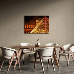 A párizsi Louvre képe (70x50 cm)