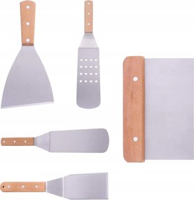 Grill Tartozék Készlet 5 Részes szabadtéri piknik grillezéshez