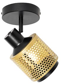 Ipari spotlámpa fekete arannyal - Kayden