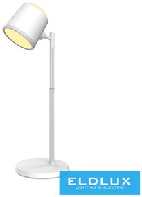 UNIVERSO Tölthető asztali-fali lámpa 5V-1500mAh 6w 310lm CCT 86x82.5mm Fehér