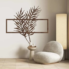Fa kép minimalista levelekkel keretben - FERNS