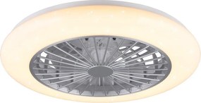 Fehér LED mennyezeti lámpa Stralsund – Trio