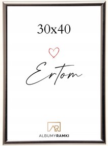 Képkeret 30x40 poszter antracit szürke univerzális