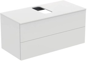 Ideal Standard Adapto szekrény 105x50.5x50.2 cm Függesztett, mosdó alatti fehér U8597WG