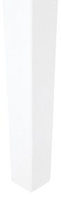 Természetes Fa És Fehér Bővíthető Étkezőasztal 120/150 x 80 cm HOUSTON Beliani
