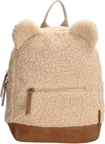 Bézs bolyhos gyerek hátizsák „Winnie”