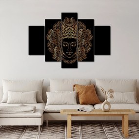 Arany Buddha képe (150x105 cm)