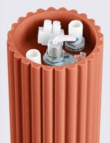 Narancssárga mennyezeti lámpa üveg búrával ø 12 cm Orbital – Sollux