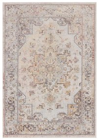 Krémszínű szőnyeg 200x290 cm Flores – Asiatic Carpets