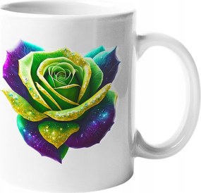 Eredeti Világító Bögre Rózsa Galaxy Kerámia 330ml.