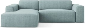 Kék sarokkanapé (bal oldali-heverő résszel) Keli – Makamii