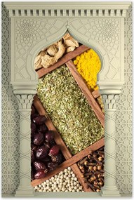 Poszterek 80x120 Fűszerek dobozban