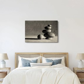 Kép - Szürke kövek (90x60 cm)