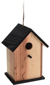 Bird house madáretető, barna, 15,5 x 13 x 22 cm