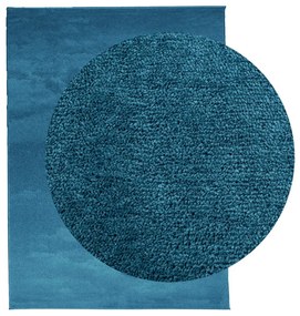 OVIEDO türkiz rövid szálú szőnyeg 240 x 340 cm