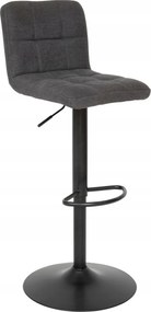 Magas Bárszék Hoker Szürke Étkező Sziget Konyha Steppelt Sötét