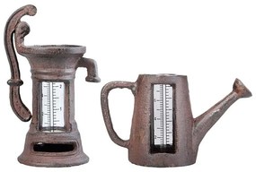 Ivókút alakú öntöttvas csapadékmérő