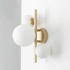 Brilagi - LED Fali lámpa MILLA 3xG9/3W/230V arany/fehér