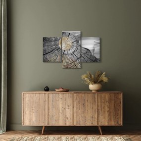 Kép - A fa törzse kollázsban (90x60 cm)