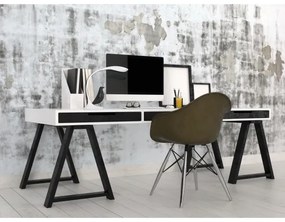 Kanlux 22342 - FRANCO LED flexibilis asztali lámpa, 6,8W, fehér, szabályozható