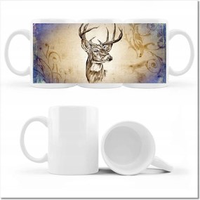 Szarvasfej fényképes bögre